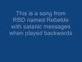 RBD mensajes satanicos