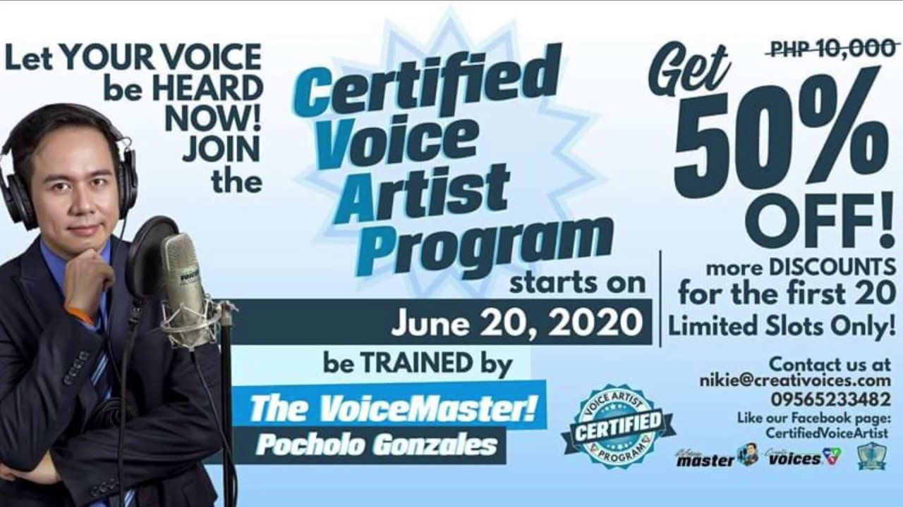 The 1 Voice Acting in the Philippines is Now Made Accessible