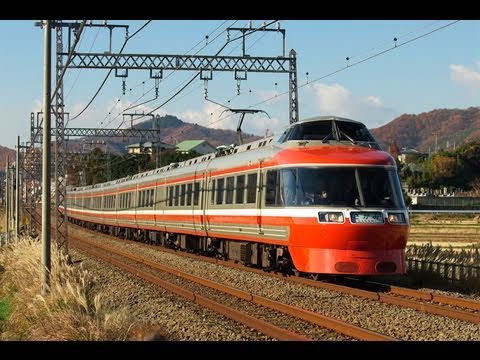 ロマンスカー６種類＋試運転１種類