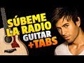 Enrique Iglesias - Subeme La Radio (Fingerstyle Guitar Cover, Tabs And Karaoke)