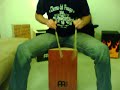 soundsample of meinl headliner cajon with two strings inside, played with akangatide brushes. watch other parts on youtube and read the review on cajonmania.de. - taken with hp hdx webcam and youcam