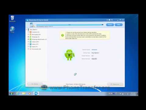how to recover xperia j