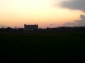 2009.12.17茨城県守谷市利根川鬼怒川合流点 夕景~夜の空の変化64倍速