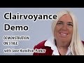 Demonstration of Clairvoyance by psychic medium Jane Hamilton