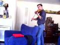 İlham Gencer'lerde müzik keyfi (*Keman: Onur)