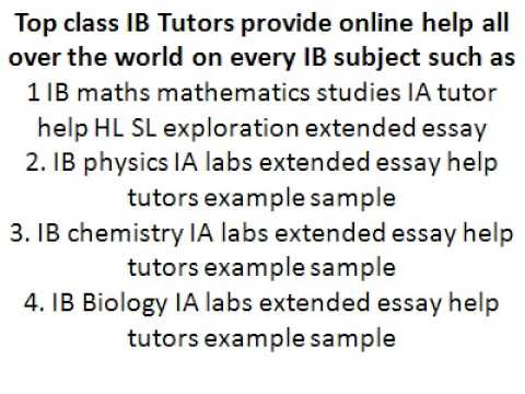 how to prepare for ib entrance exam