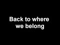 teledysk, klip, The Last Goodnight,- Back Where We Belong
