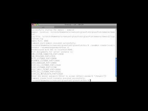 how to recover glassfish admin password
