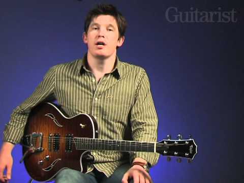 Taylor T3/B video review demo Guitarist Magazine