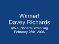 davey richards vs laramie lexow