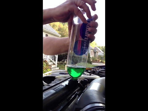 how to remove air from cooling system