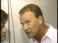 Barry Switzer reacts to the Sooner Schooner Penalty 1985
