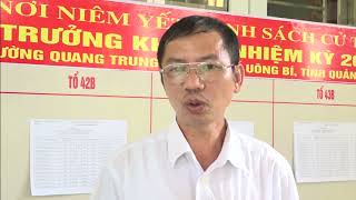 Thành phố Uông Bí làm tốt công tác chuẩn bị bầu cử trưởng thôn, khu dân cư nhiệm kỳ 2022-2025