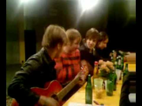 Mando Diao singing Dancing Queen (Abba)