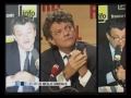 l'�dition sp�ciale de canal + parodie le spot de la grippe a avec les hommes politiques dans leurs postures lors des matinales des radios fran�aises. copyright vid�o : www.canalplus.fr