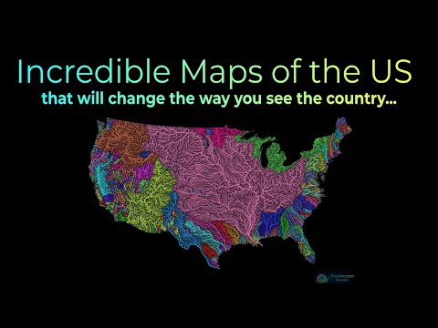 Incredible Maps of the US that will Change the Way You See the Country...