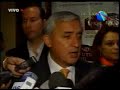 Otto Perez Molina acepta resultados