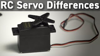 RC Servo Differences & Technologies Compared -