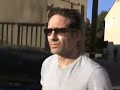 David Duchovny in Brentwood Country Mart.