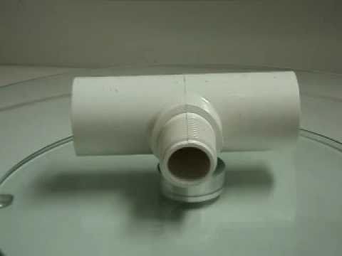how to install a pvc snap tee