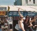 Janice Dickinson and Gaby Filming at Venice Beach California