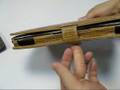 videos de PDair Leather Case for Asus Eee PC S101 - Book Type (Brown/Crocodile Pattern)