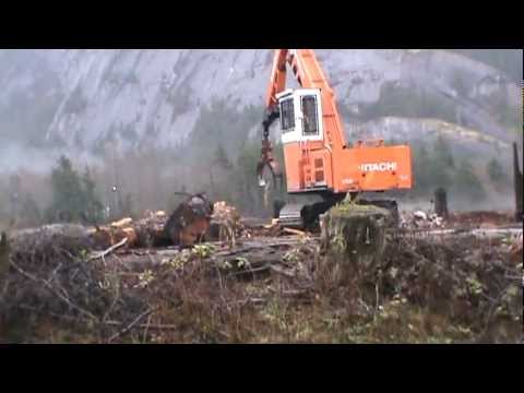 Squamish,BC Log yard