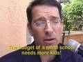 Taxpayer Speaks about School SIZE