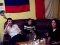 Slovak, Portuguese and Colombian trainees learn how to swear in Turkish. Several keywords: yarak, am, göt, sik.