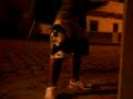 eu gastano  na rua di noite .....