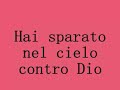 massimo bubola canzone del guerrigliero cieco