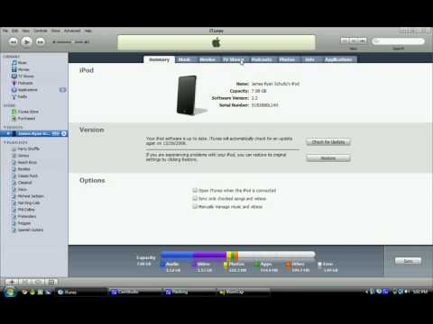 how to sync your ipod to a new computer