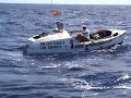Andreu Mateu : rowing in the middle of the Atlantic solo - free flv video @ vwatch.tv