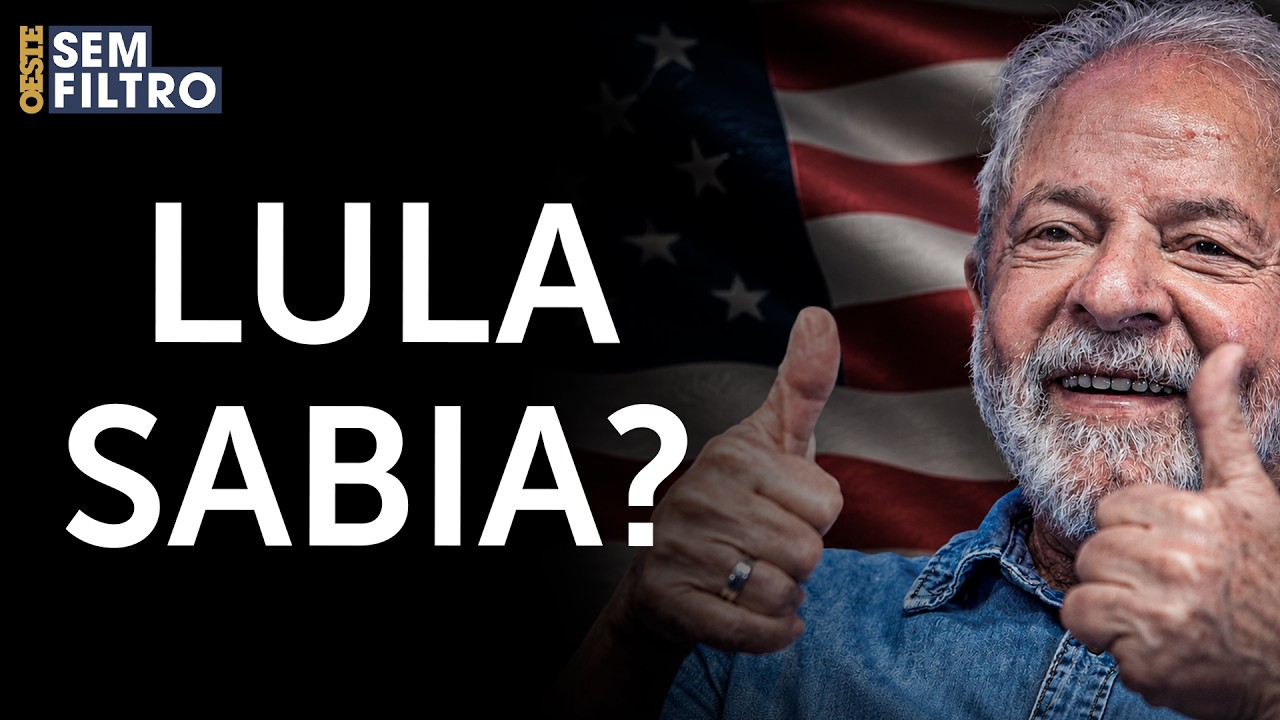 TRUMP X PT - Lula 'comemora' tarifaço dos EUA: 'Há males que vêm para o bem'