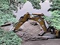 Asphalt Works - PART 17 (Curb works with backhoe) Asphalt Works - PART 17 (Curb works with backhoe)