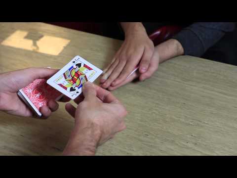 David Blaine Hand Sandwich Trick (Here then There) - Card Trick Tutorial