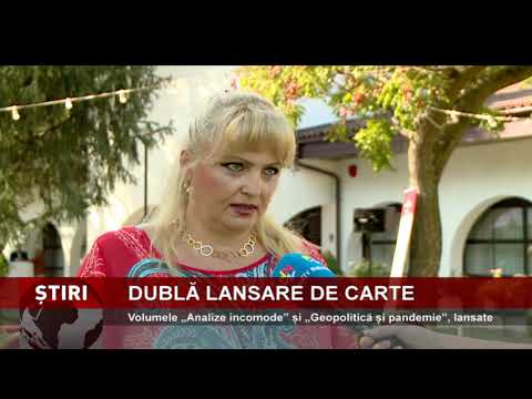 Analistul de geopolitică și studii de securitate Alba Popescu, dublă lansare de carte