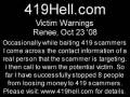 Victim Warnings Renee Oct 23 08