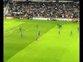 Salida de los jugadores Real Valladolid - F.C.Barcelona