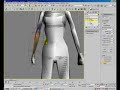 Rigging a female character in 3ds max
