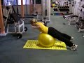 fitball back extension