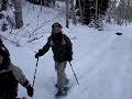 MOV02039 new - family snowshoeing in Utah