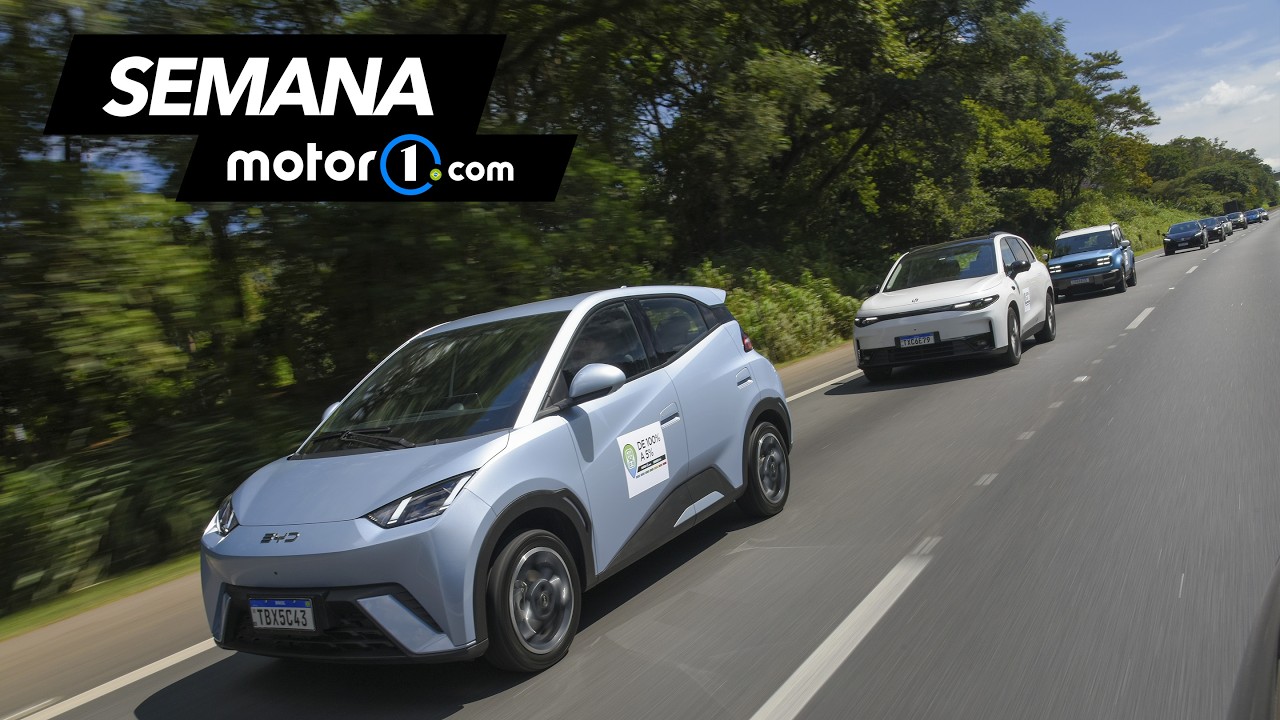 Teste 100 a 5 EXPÕE os elétricos + Geely EX5, Hyptec HT e Frontier híbrida