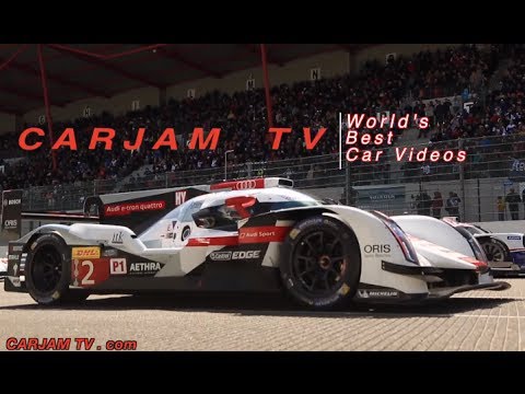 Audi R18 2014 Pre Le Mans Spa Race Engine Sound In Car LMP 2014 Commercial Carjam TV HD