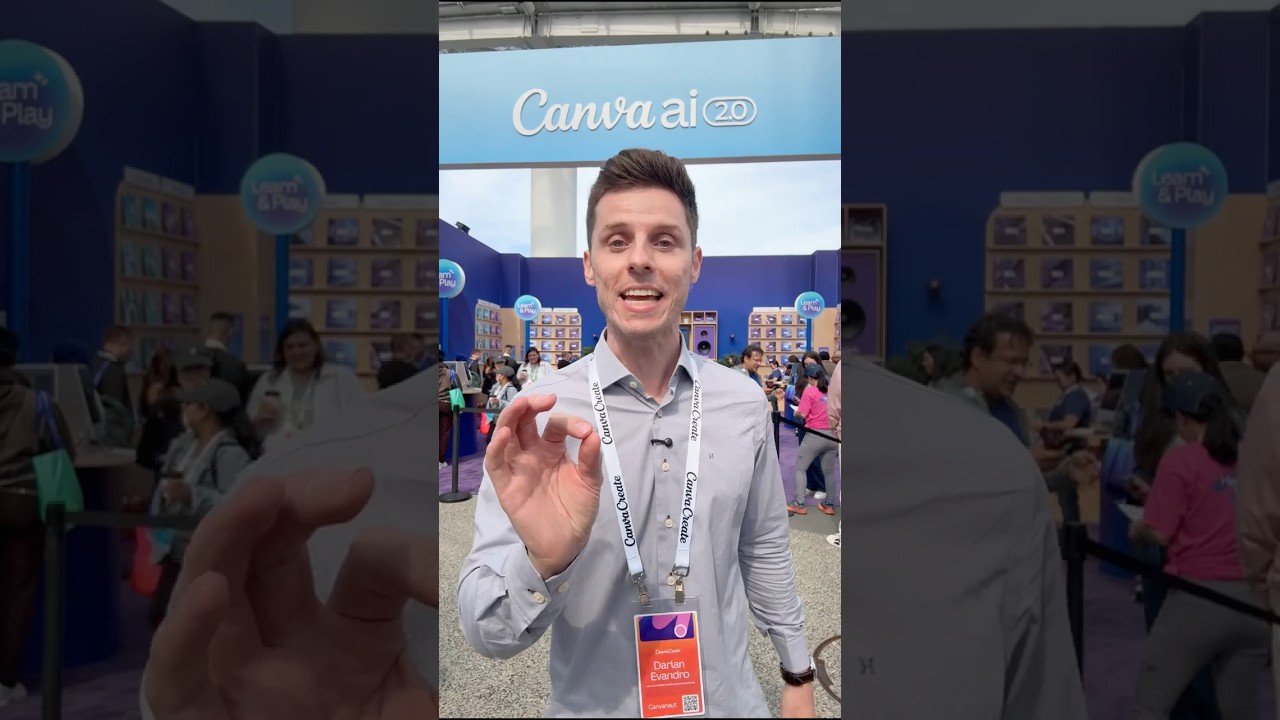 Novo Botão Canva IA 2.0! Conheça a novidade do Canva Create 2026