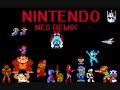 nintendo medley 01 gradius 02 twin bee 03 xevious 04 spelunker 05 dig dug 06 super mario bros. 3 07 rbi baseball 08 phoenix 09 transformers 10 dragon quest ii 11 final fantasy ii 12 king kong 2: megaton punch of anger 13 the glory of hercules 14 dragon quest iii 15 ghosts 'n goblins 16 dragon quest iii 17 milon's secret castle 18 ninja kid 19 castlevania 20 dragon quest ii 21 mother 22 the goonies 23 fire emblem 24 final fantasy iii 25 the legend of zelda 26 mega man 2 (rock man 2) 27 mother