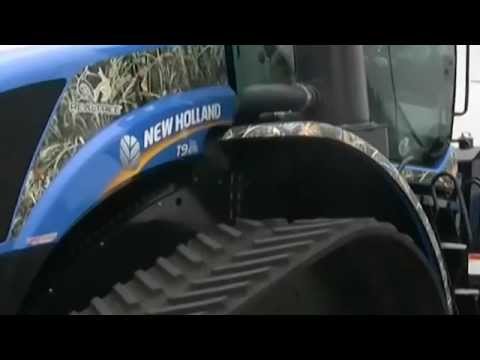 how to drive a new holland tractor