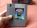 this is my 3rd trade video. i finally have a few games available for trade. list for trade: pinball tecmo nba basket ball faxanadu star tropics bayou billy nes play action football tetris (3 copies) othello joust captain sky hawk gyromite (doesn't have famicom adapter) aladdin (sega genesis) atomic purple game boy advance (missing battery cover) sonic the hedgehog 2 (boxed and complete) game gear x-men legends (xbox) god of war 2 (playstation 2) halo wars strategy guide