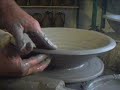 SIMON LEACH - throwing a largish open bowl SIMON LEACH - throwing a largish open bowl