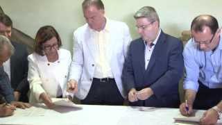 VÍDEO: Anastasia assina termo de cooperação para revitalização e preservação da bacia do Rio Doce